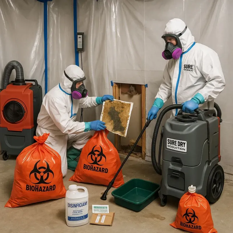 Contaminated Water Handling Protocols process in Gray County, KS