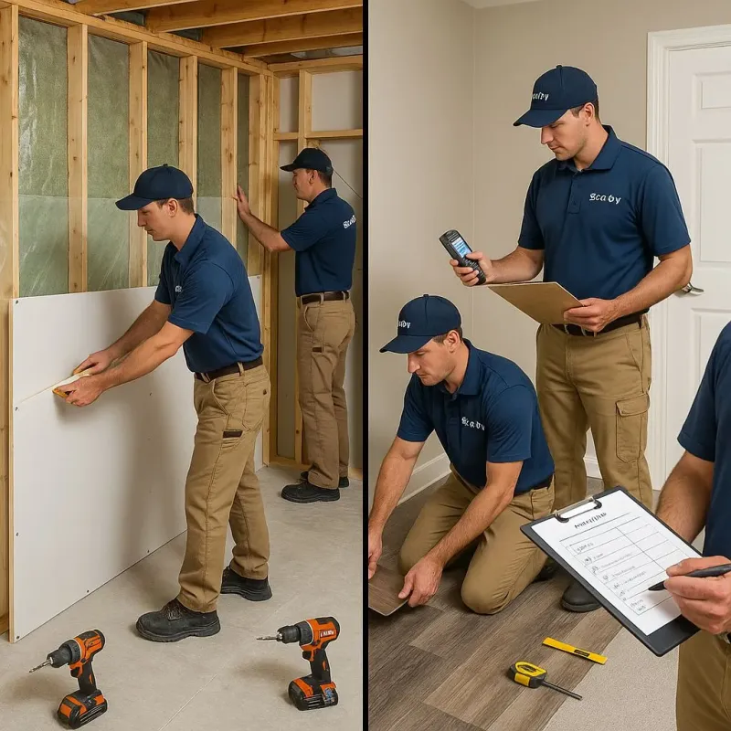 Repairs and Reconstruction process in Gray County, KS